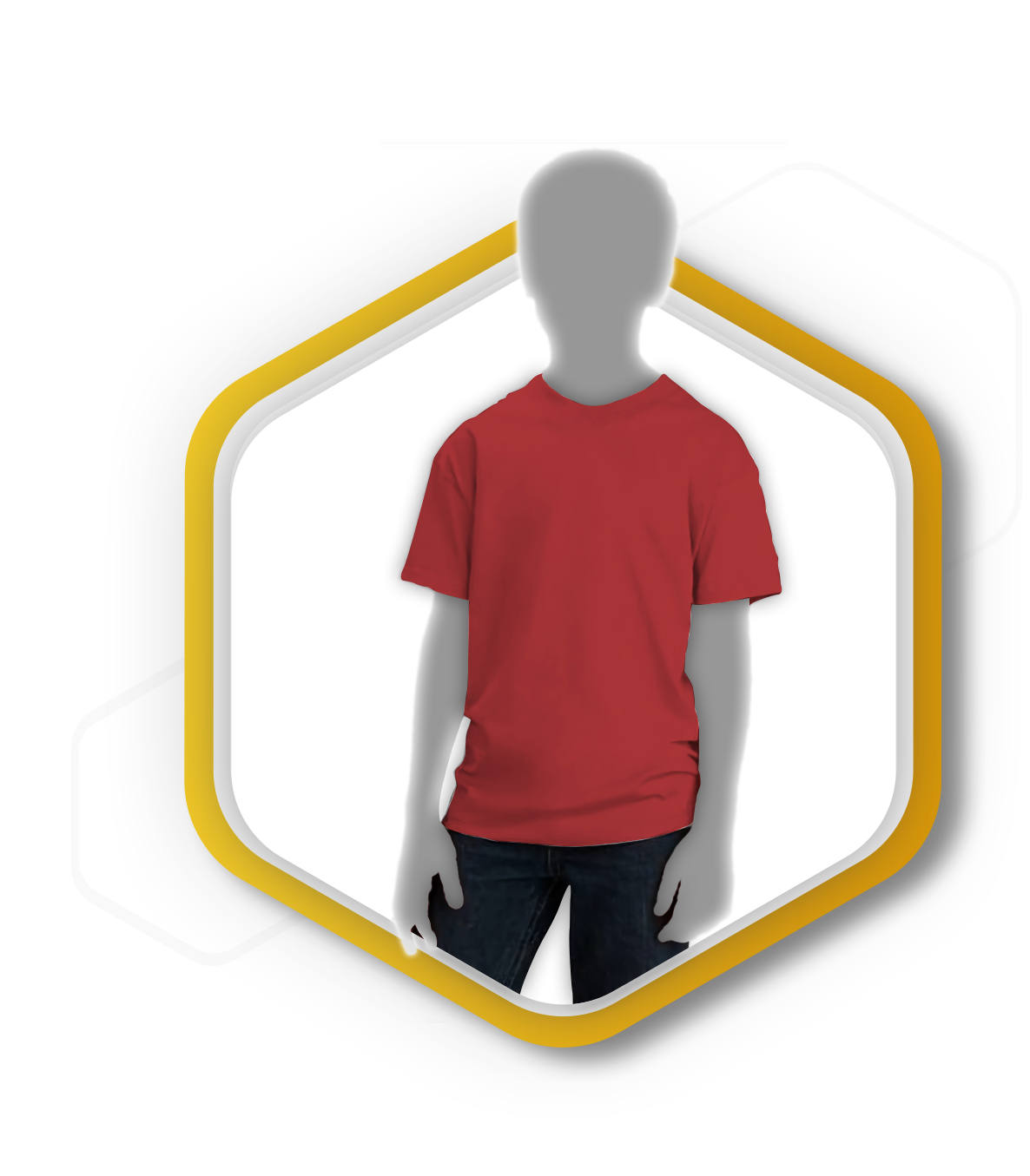 Playera cuello redond juvenil PRODRY