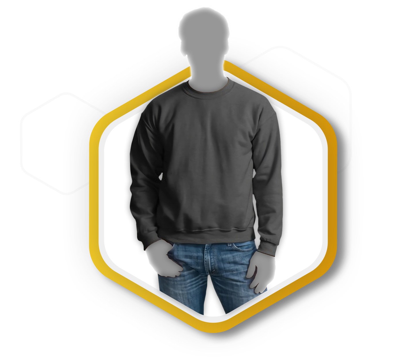Sudadera básica adulto